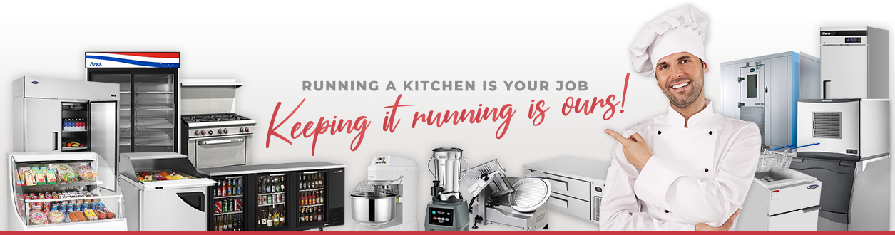 Running a kitchen is your job, keeping it running is ours - Chef's Deal